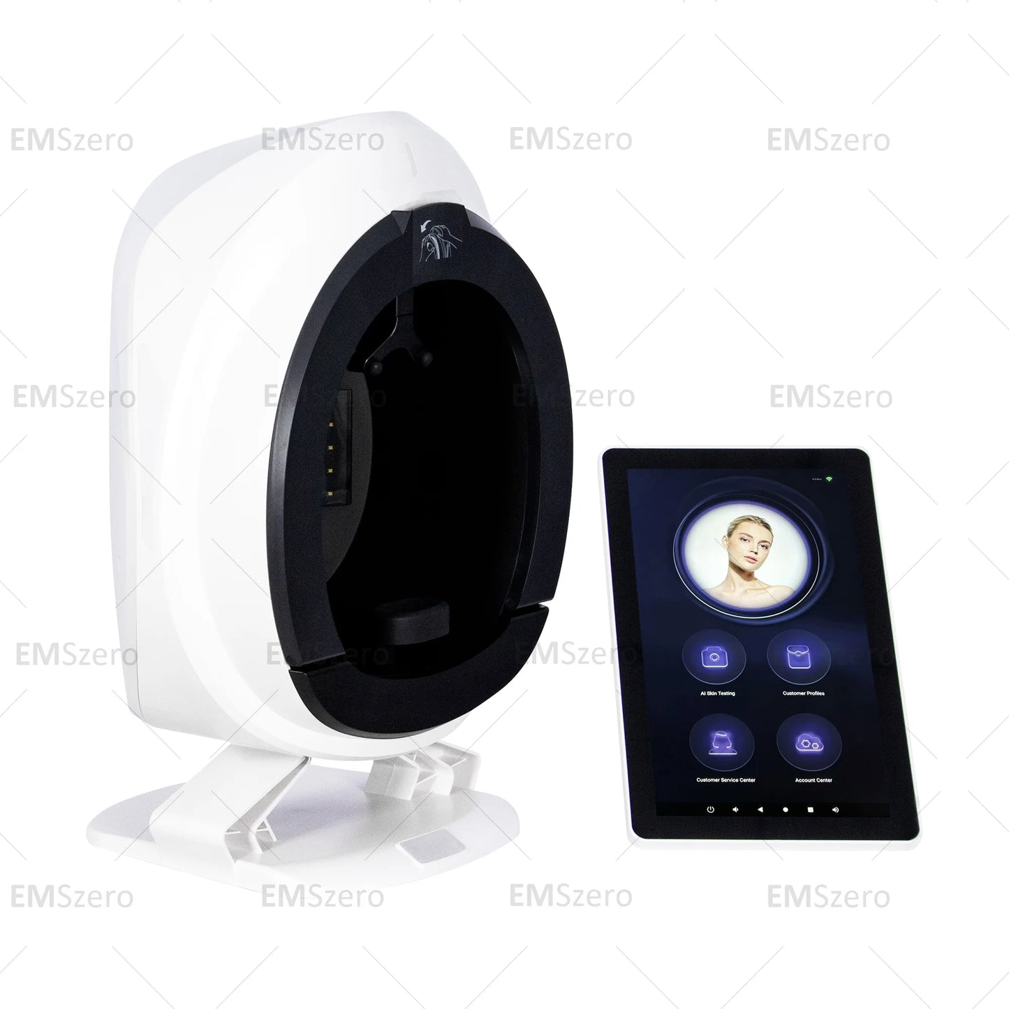 The best smart facial skin detection and analysis beauty instrument.Skin scan analysis anti-aging instrument